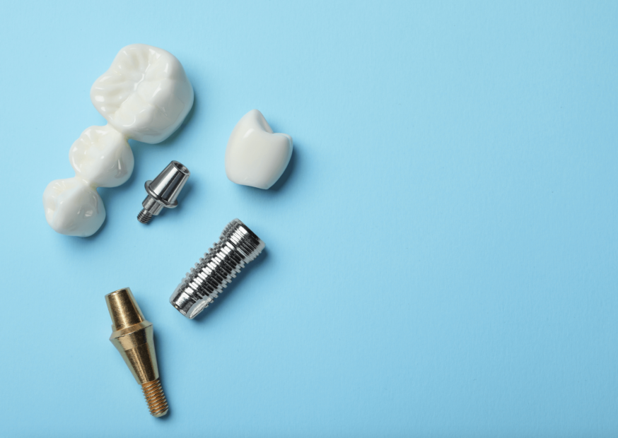 nakładki na implanty dentystyczne